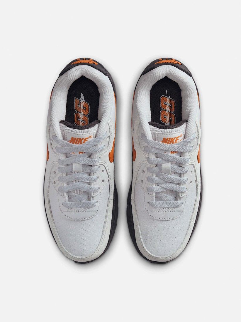 Zapatillas Nike Air Max 90 SE Grises y Negras Jnior