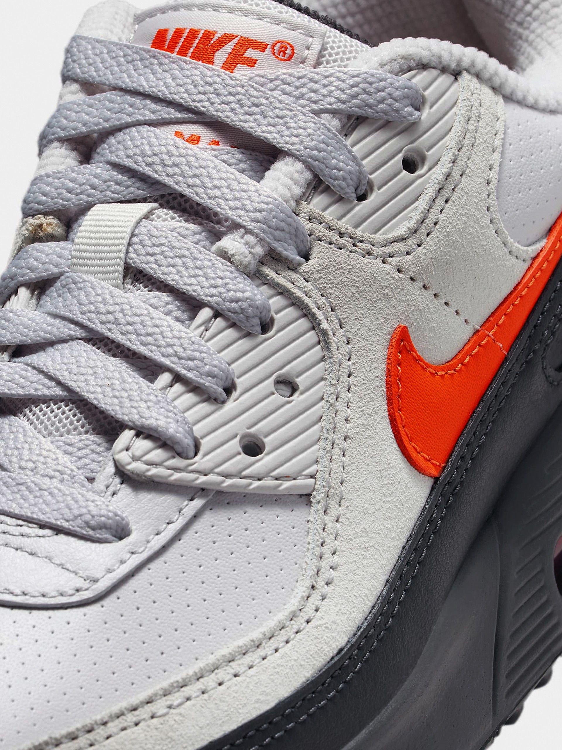 Zapatillas Nike Air Max 90 SE Grises y Negras Júnior