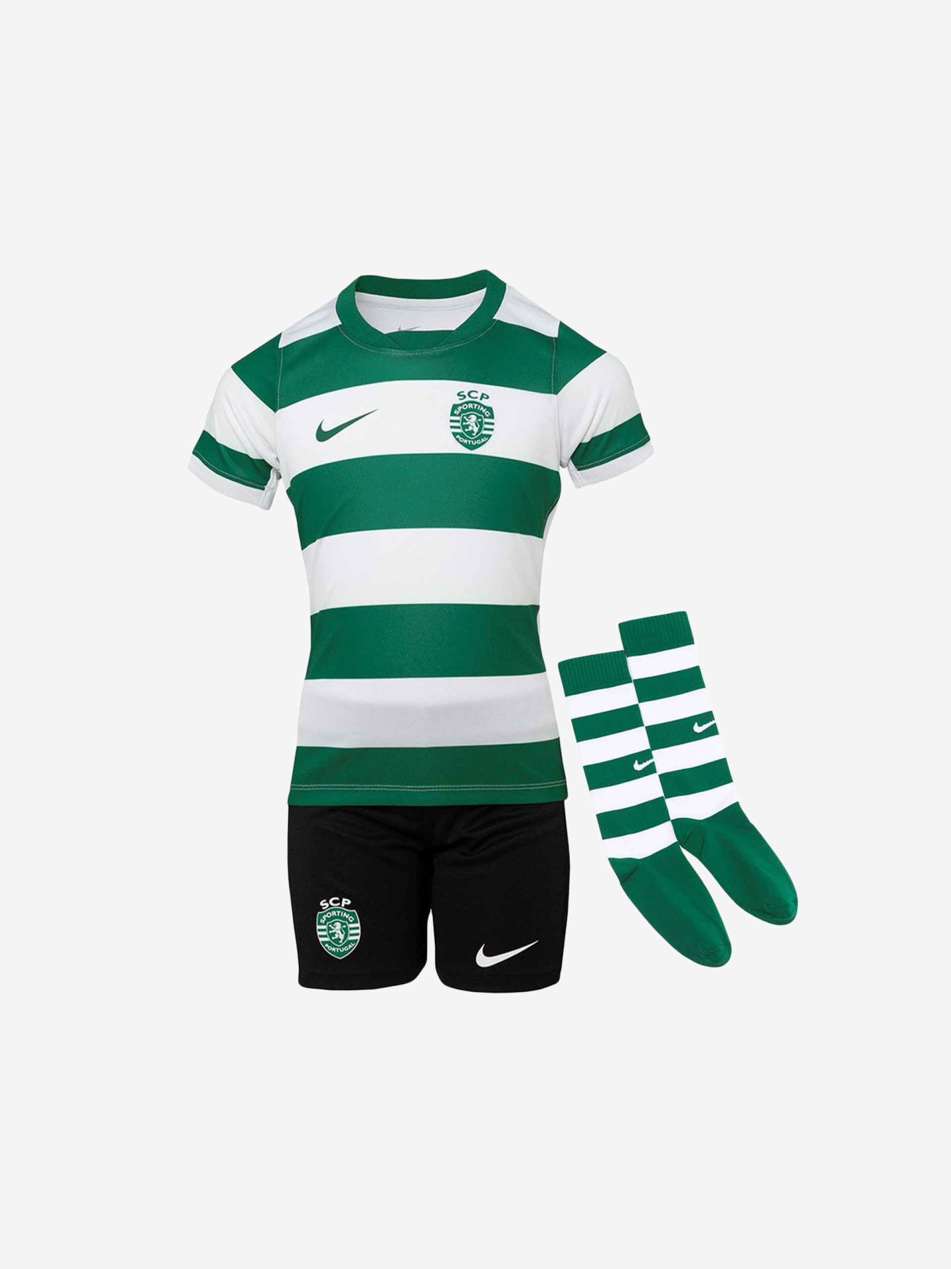 Equipación Nike Principal Sporting C. P. Niño 25/26