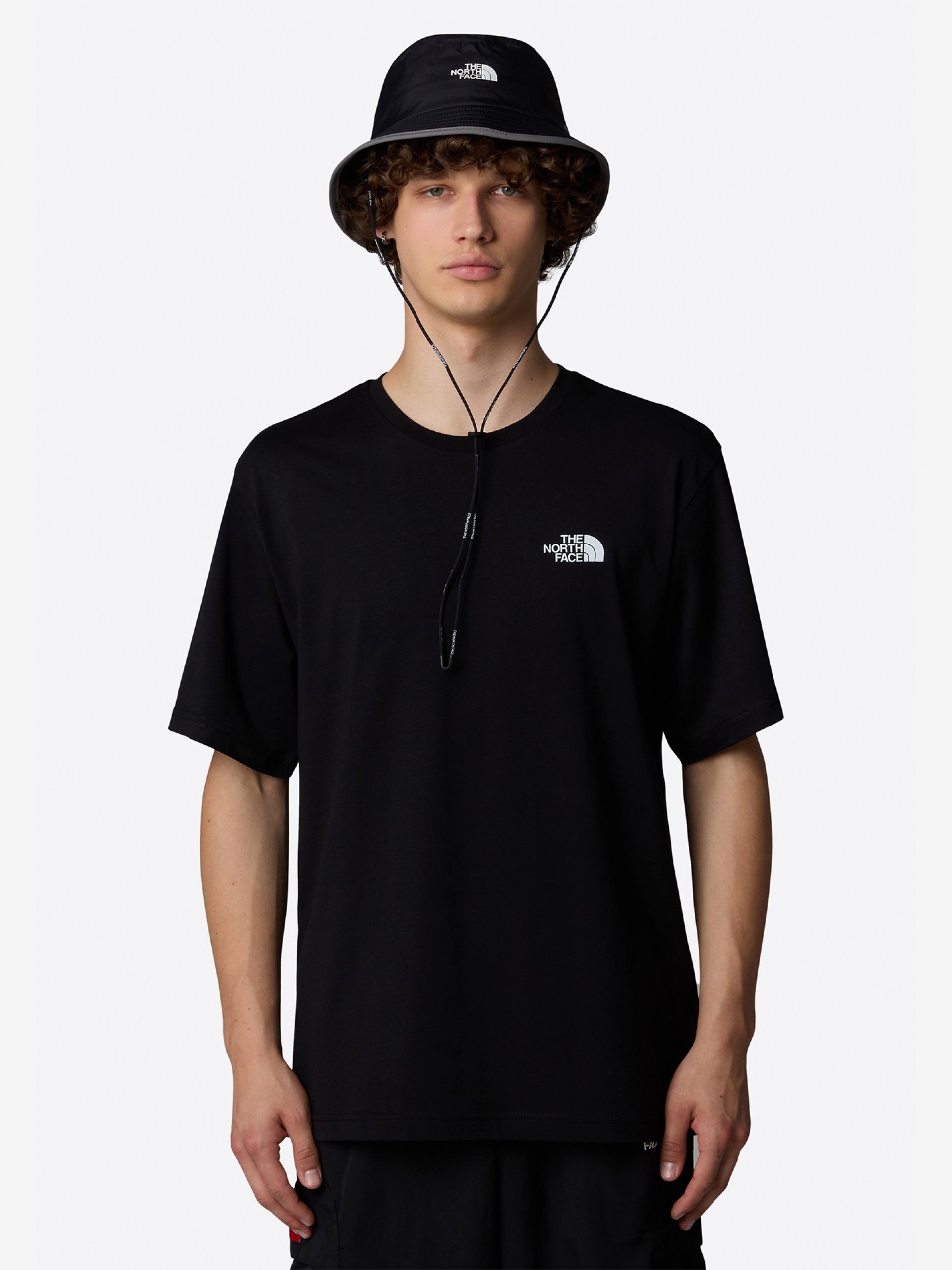T-shirt The North Face Mountain Sketch Preta