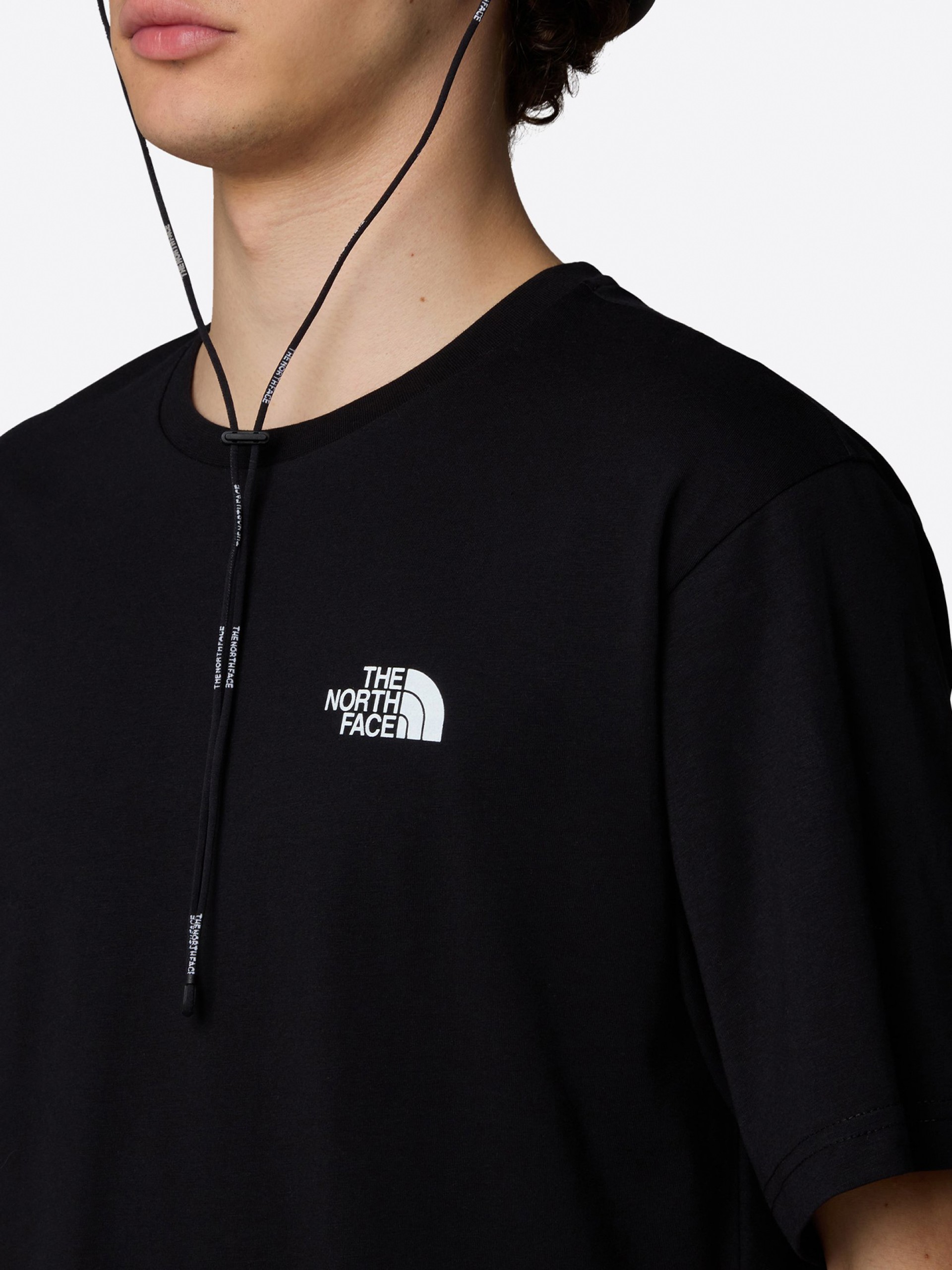 T-shirt The North Face Mountain Sketch Preta