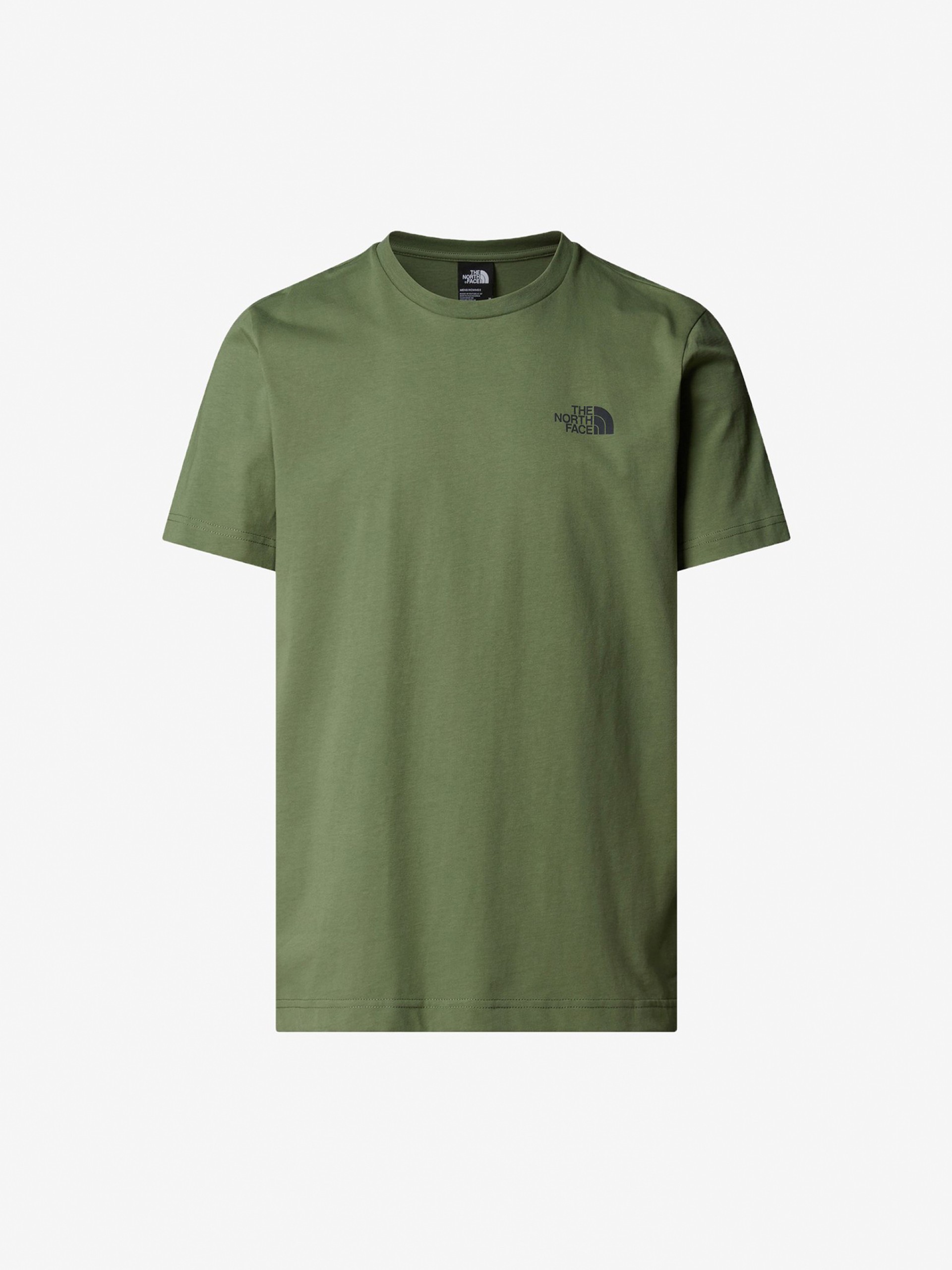 T-shirt The North Face Mountain Sketch Verde