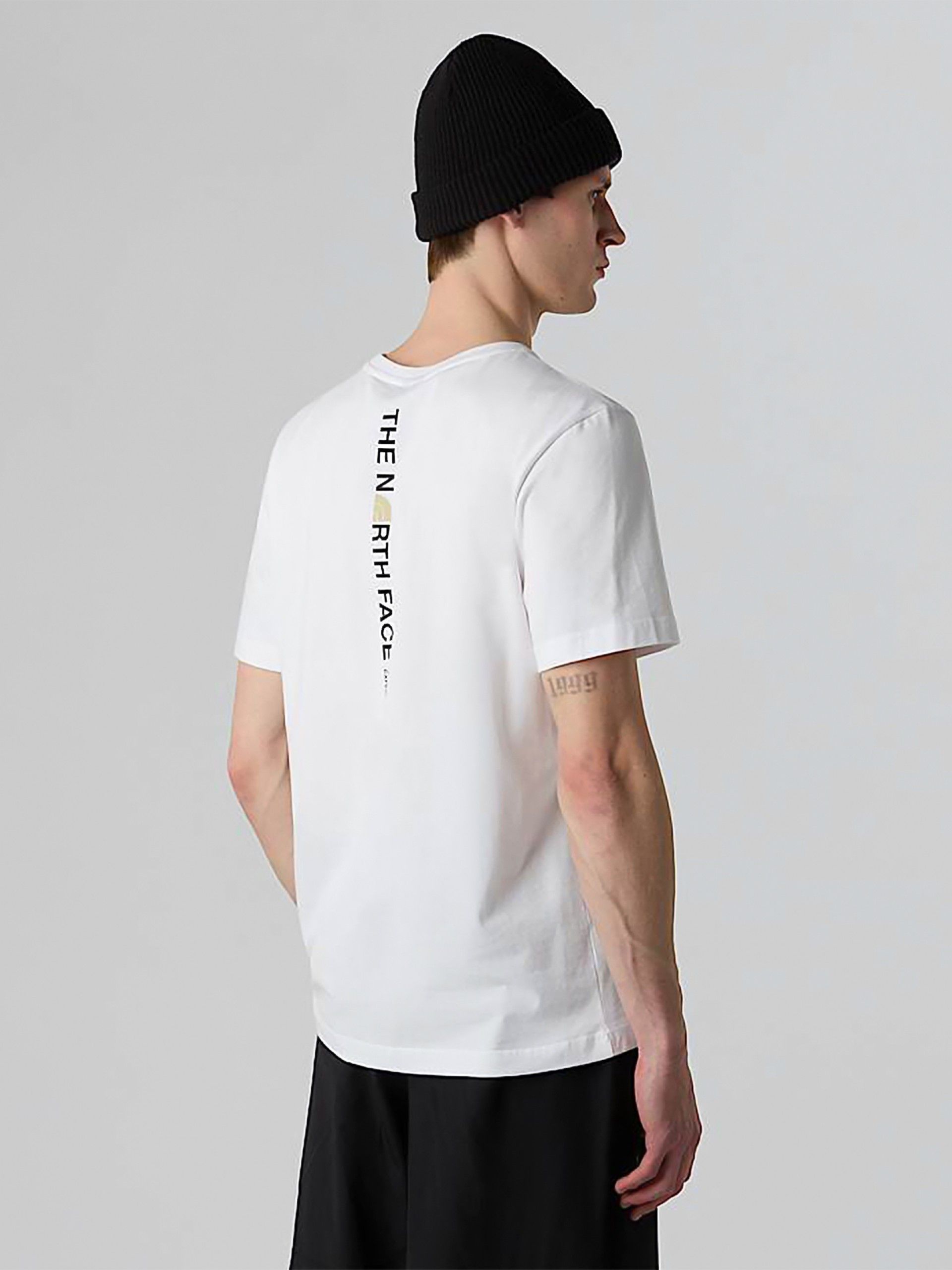 The North Face Vertical Logo White T-shirt