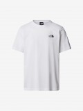 T-shirt The North Face Vertical Logo Branca