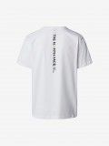 T-shirt The North Face Vertical Logo Branca