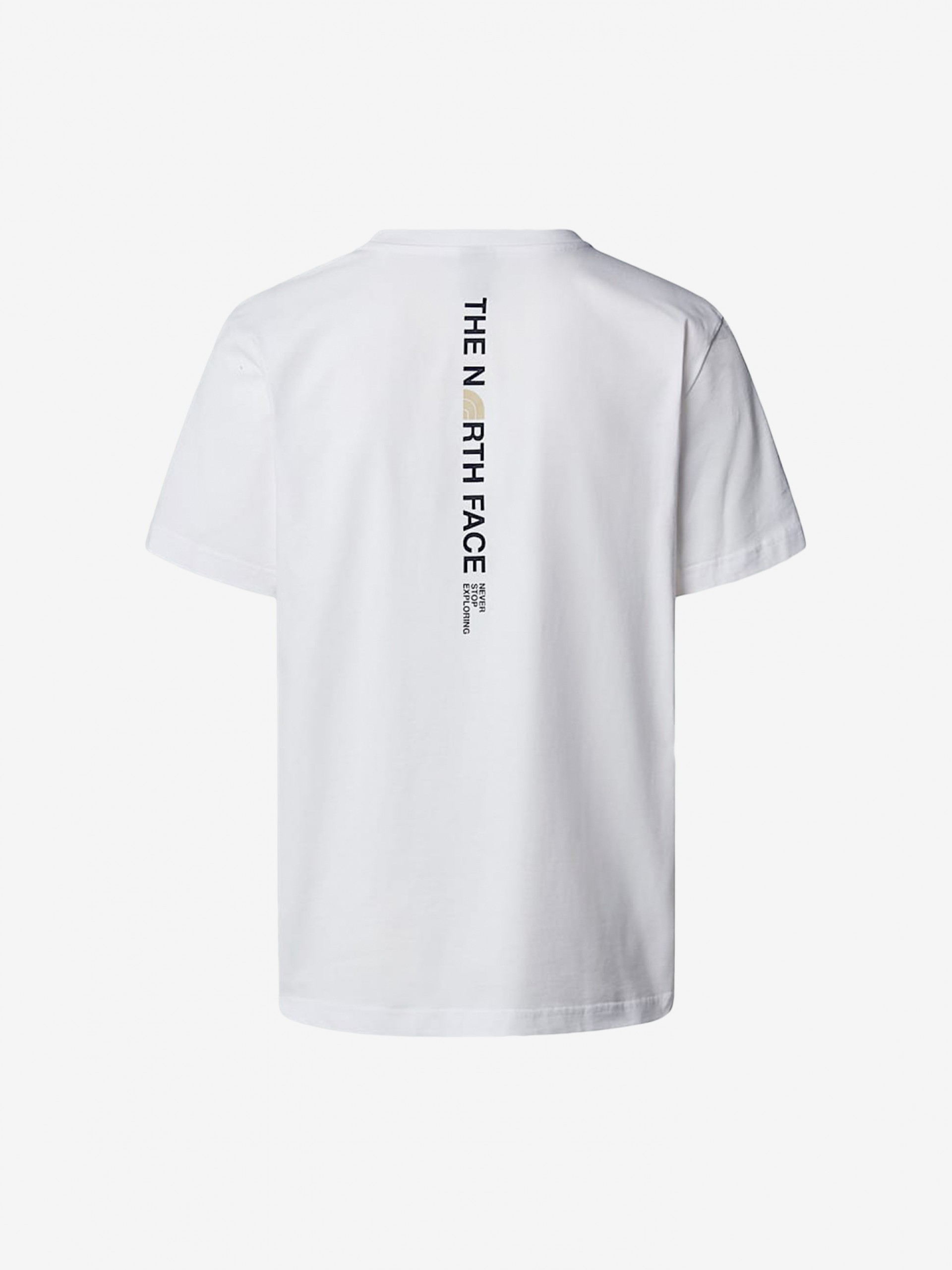 The North Face Vertical Logo White T-shirt