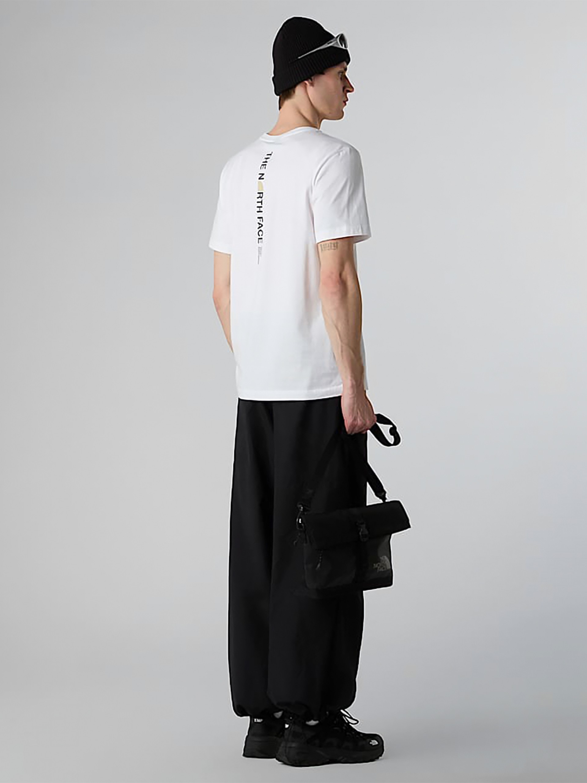 The North Face Vertical Logo White T-shirt