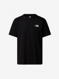T-shirt The North Face Vertical Logo Preta
