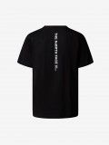 T-shirt The North Face Vertical Logo Preta