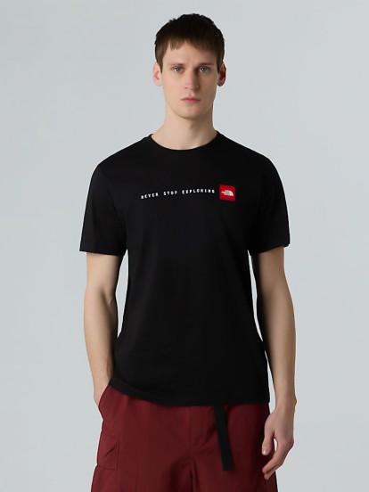 T-shirt The North Face Never Stop Exploring Preta