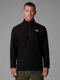Camisola com Fecho The North Face Glacier Fleece Preta