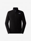Camisola com Fecho The North Face Glacier Fleece Preta