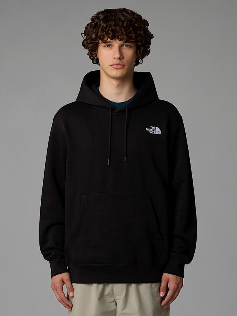 Camisola com Capuz The North Face Essential Preta