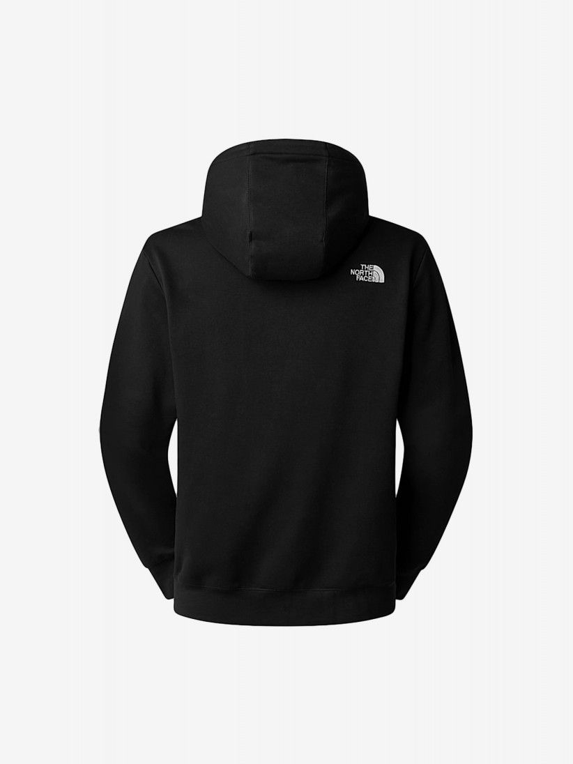 Camisola com Capuz The North Face Essential Preta