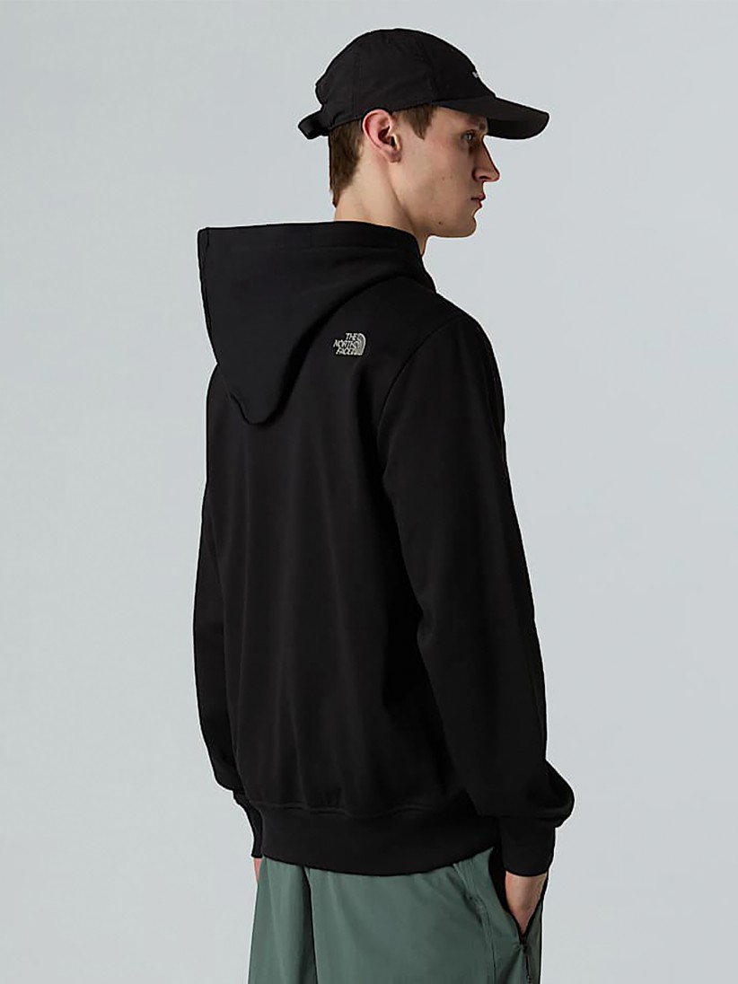 Camisola com Capuz The North Face Drew Peak Pullover Preta