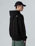 Camisola com Capuz The North Face Drew Peak Pullover Preta