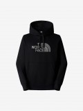 Camisola com Capuz The North Face Drew Peak Pullover Preta
