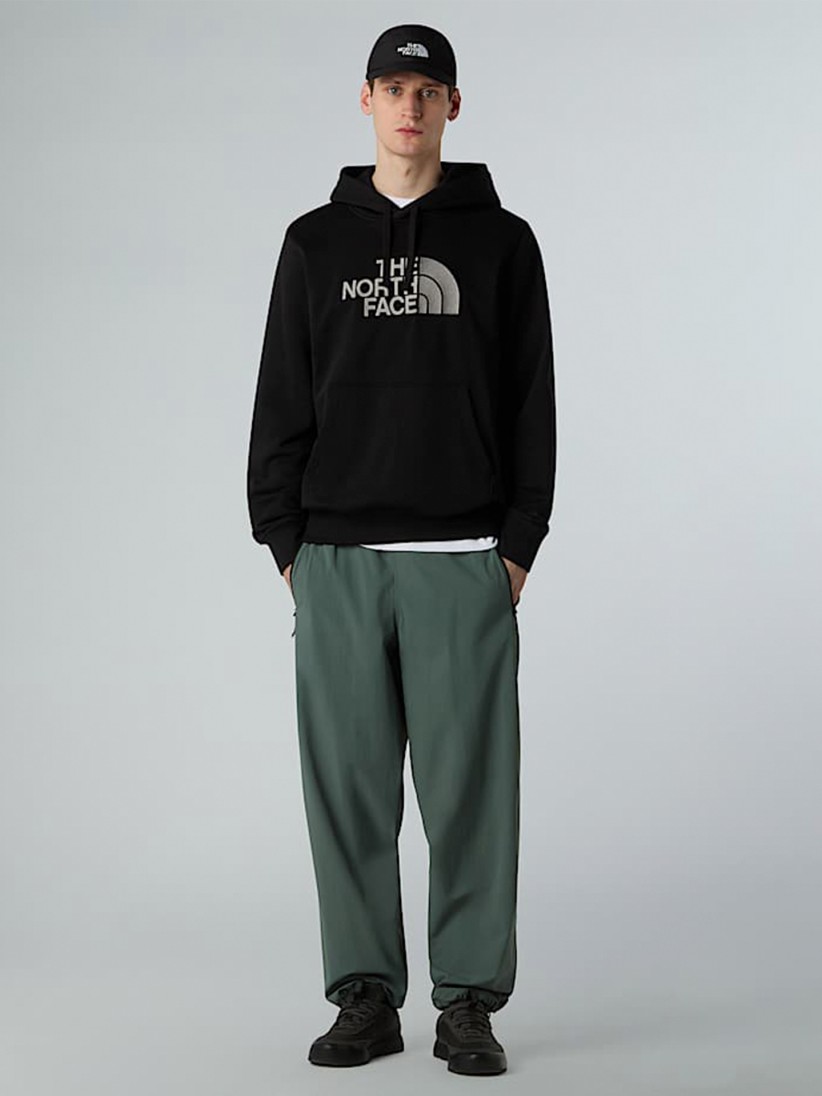 Camisola com Capuz The North Face Drew Peak Pullover Preta
