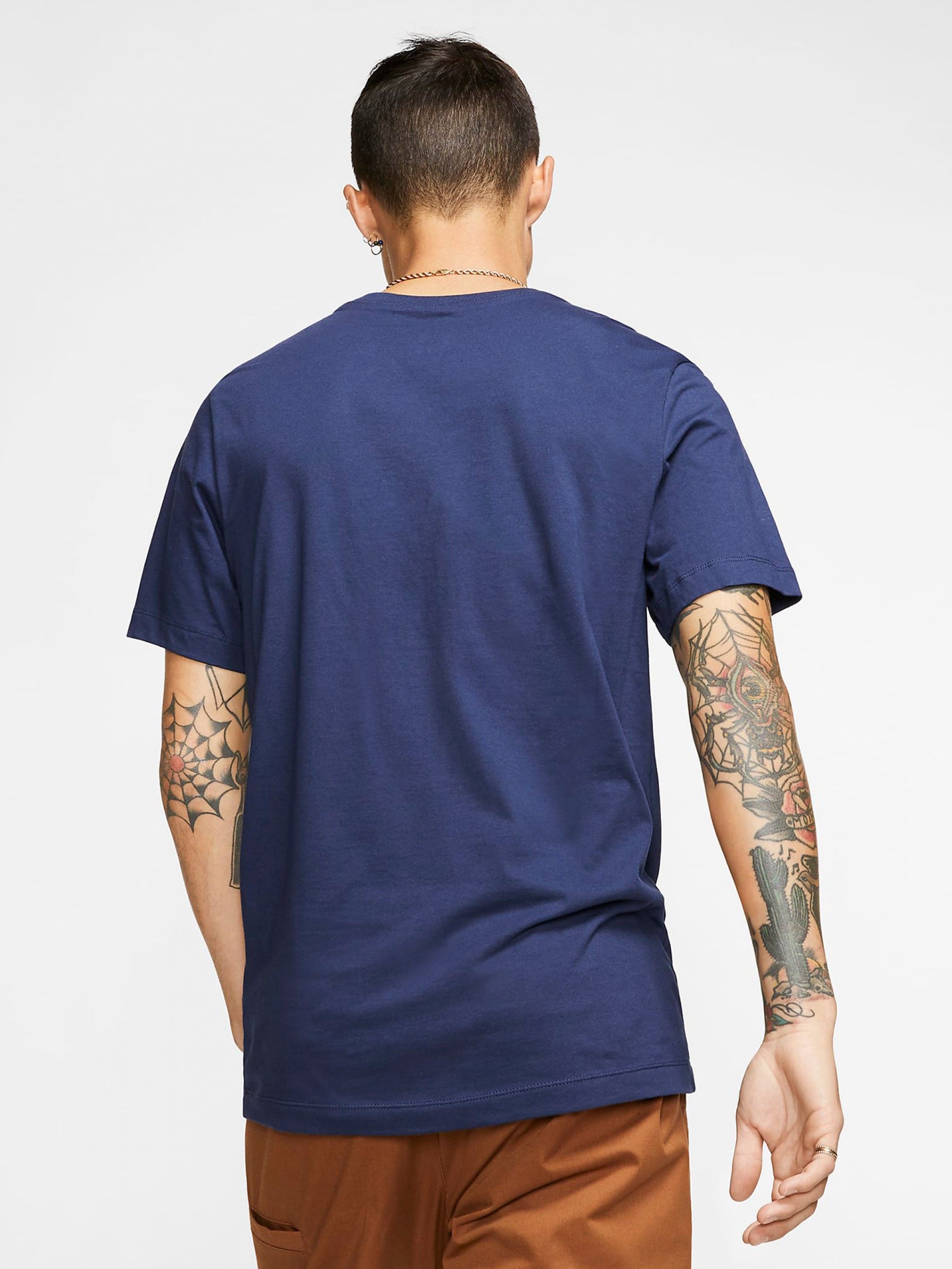 Camiseta Nike Sportswear Club Azul Para Hombre