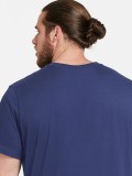 T-shirt Nike Sportswear Club Azul Para Homem