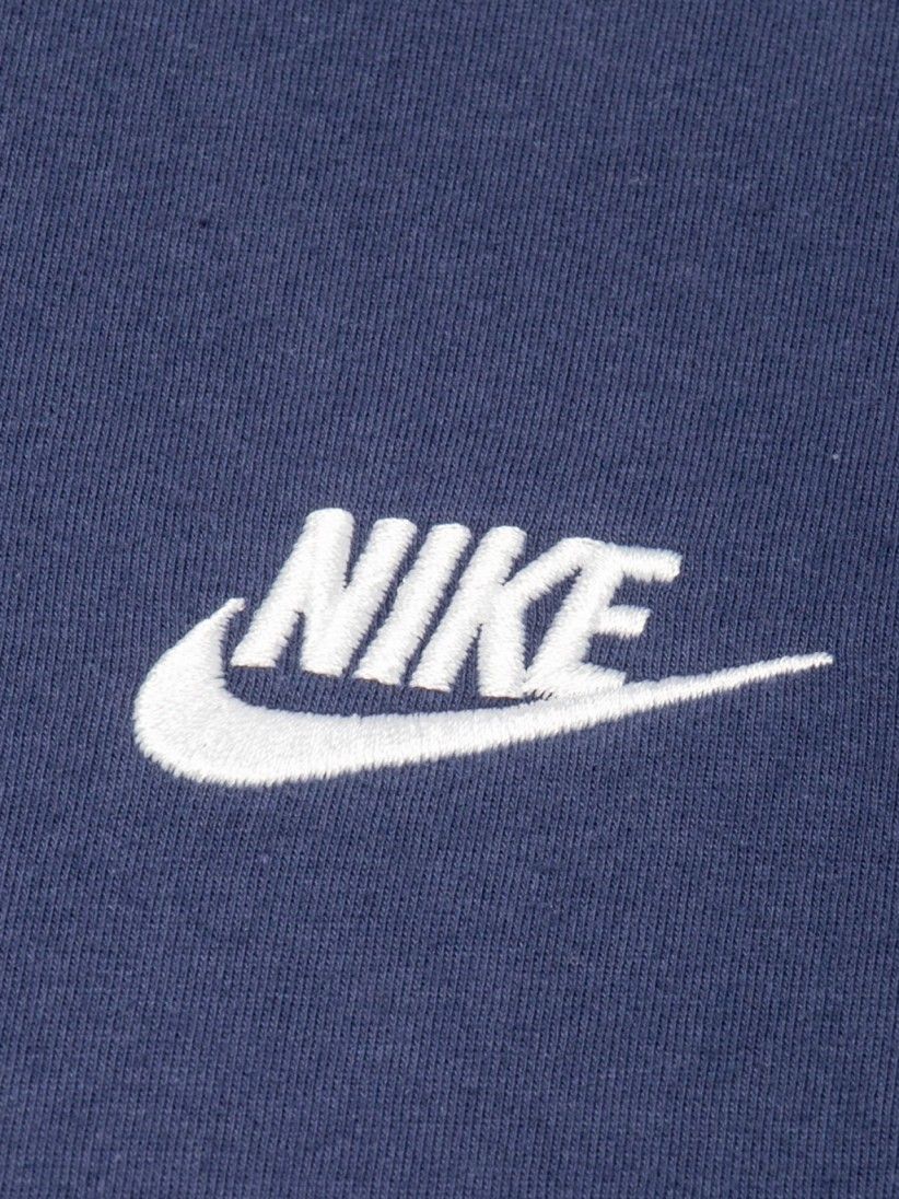 T-shirt Nike Sportswear Club Azul Para Homem