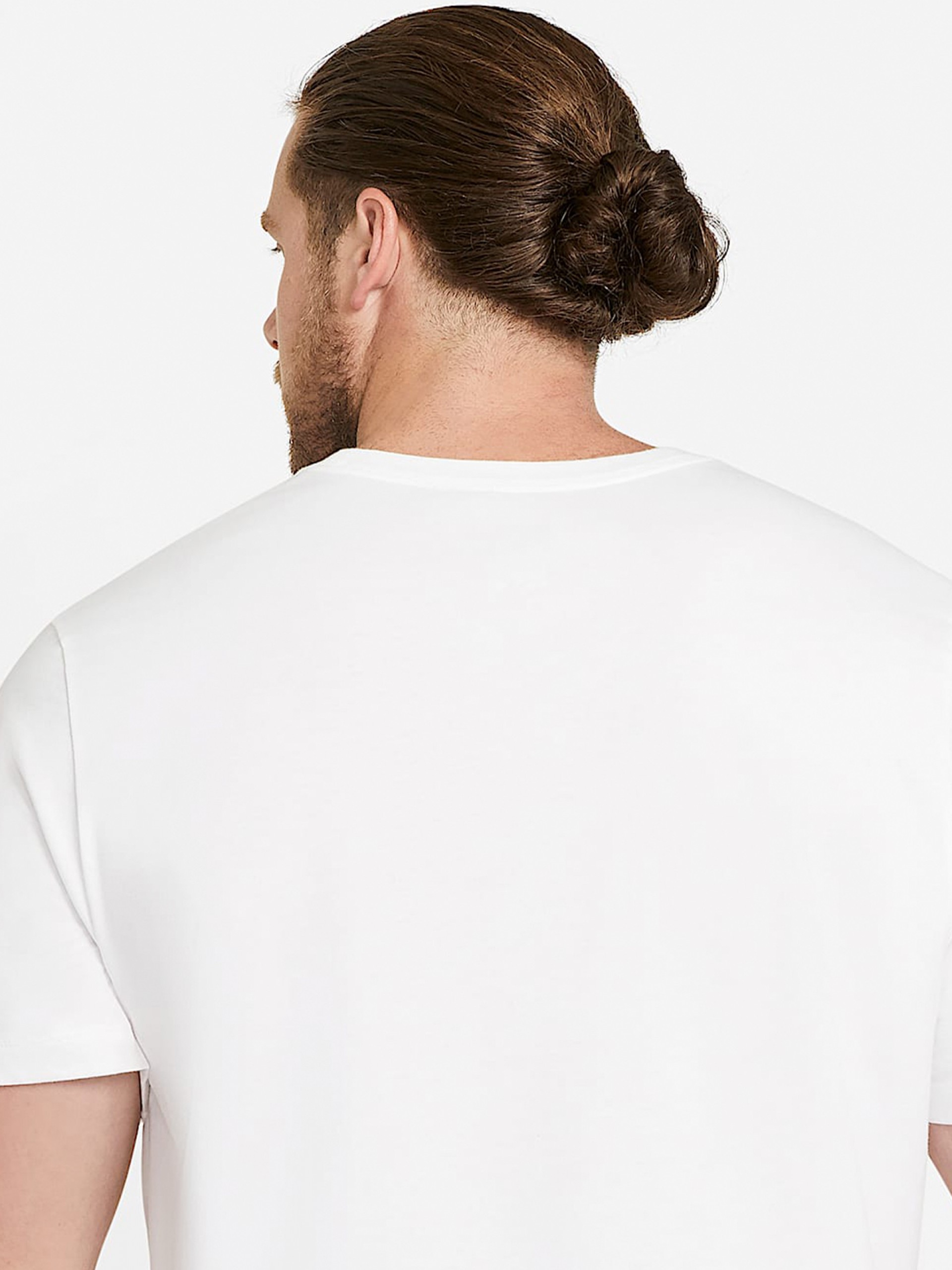 Camiseta Nike Sportswear Club Blanca Para Hombre