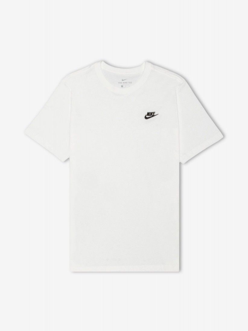 Nike Sportswear Club White T-shirt For Men