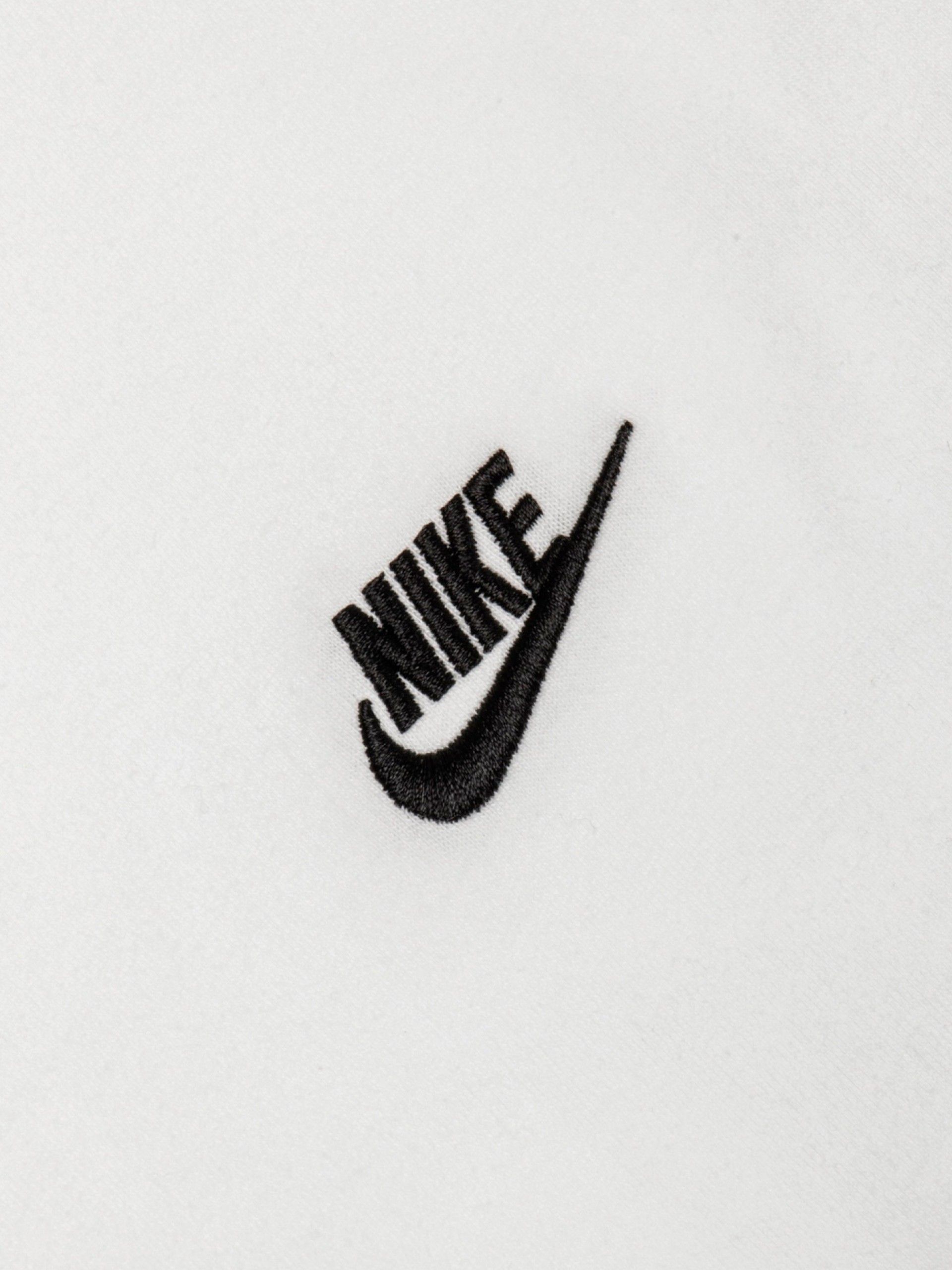 Camiseta Nike Sportswear Club Blanca Para Hombre