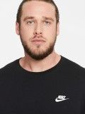 T-shirt Nike Sportswear Club Preta Para Homem