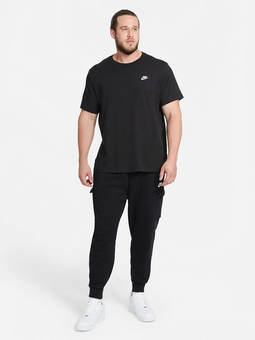 T-shirt Nike Sportswear Club Preta Para Homem