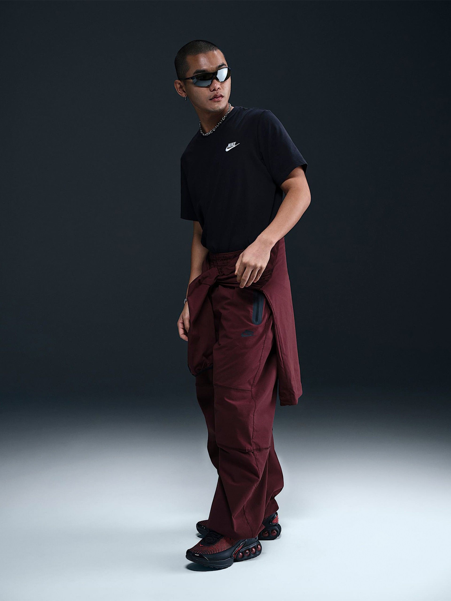 Camiseta Nike Sportswear Club Negra Para Hombre