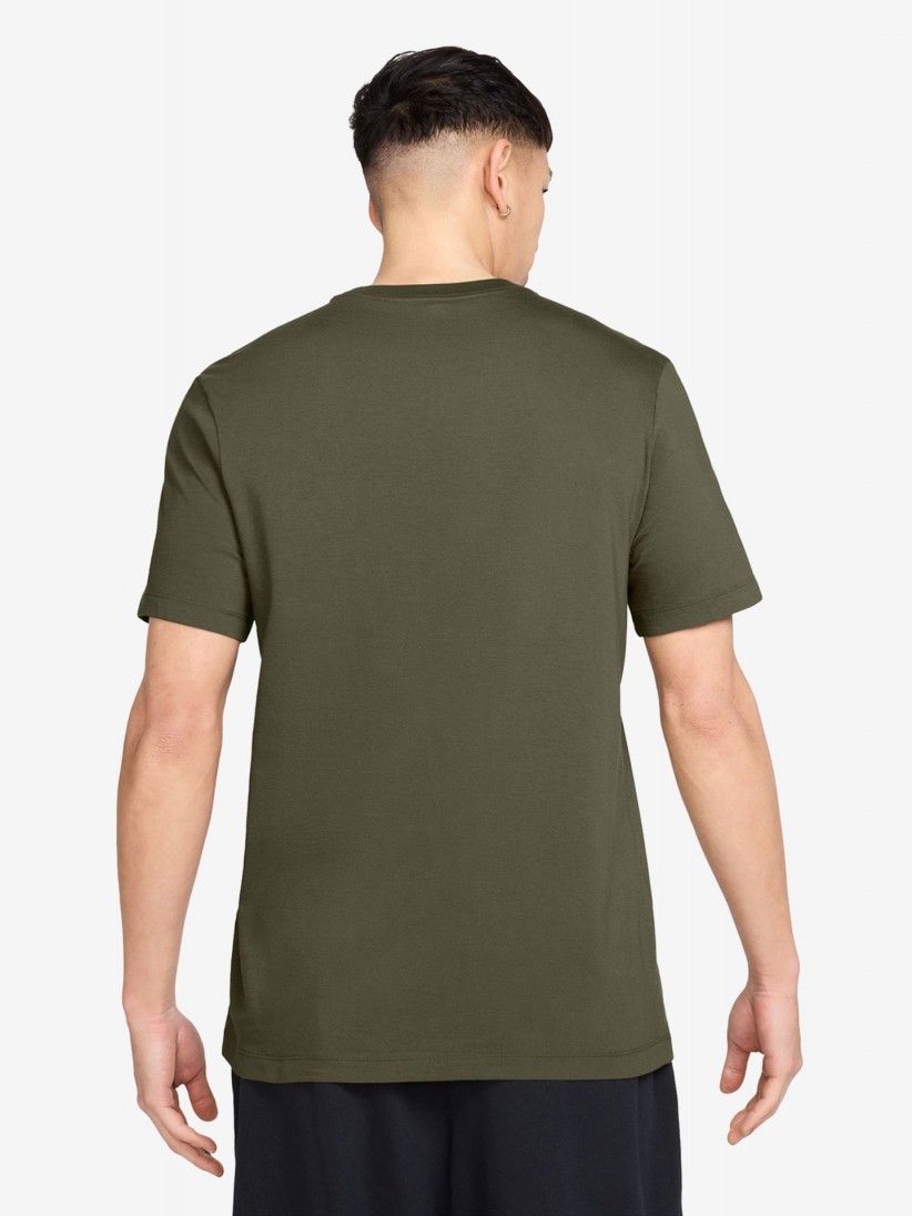 T-shirt Nike Sportswear Club Verde Para Homem