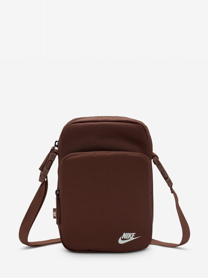 Bolsa a Tiracolo Nike Heritage Crossbody Castanha Bolsa a Tiracolo Nike Heritage Crossbody Castanha