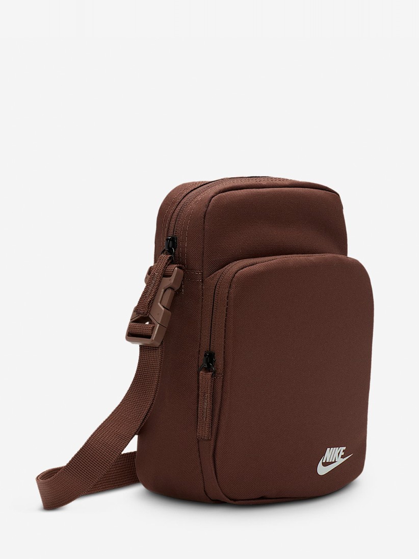 Bolsa a Tiracolo Nike Heritage Crossbody Castanha Bolsa a Tiracolo Nike Heritage Crossbody Castanha