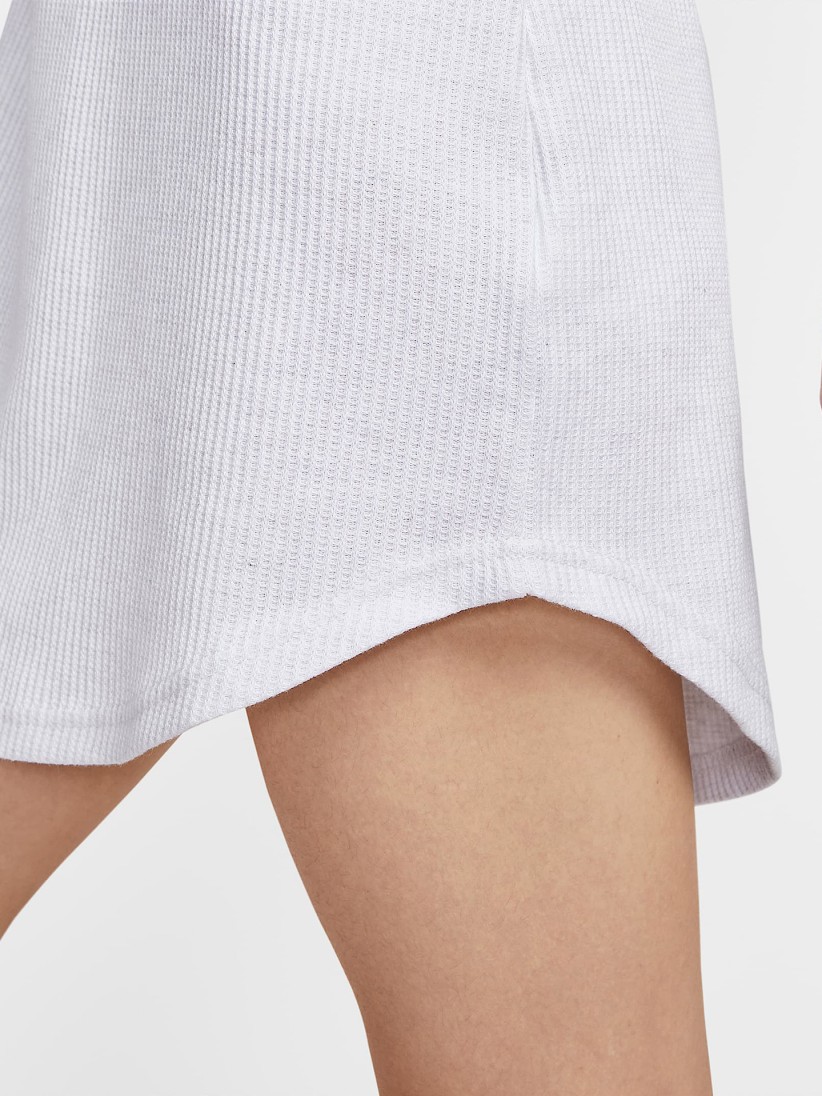 Vestido Nike Sportswear Chill Knit Blanco Para Mujer