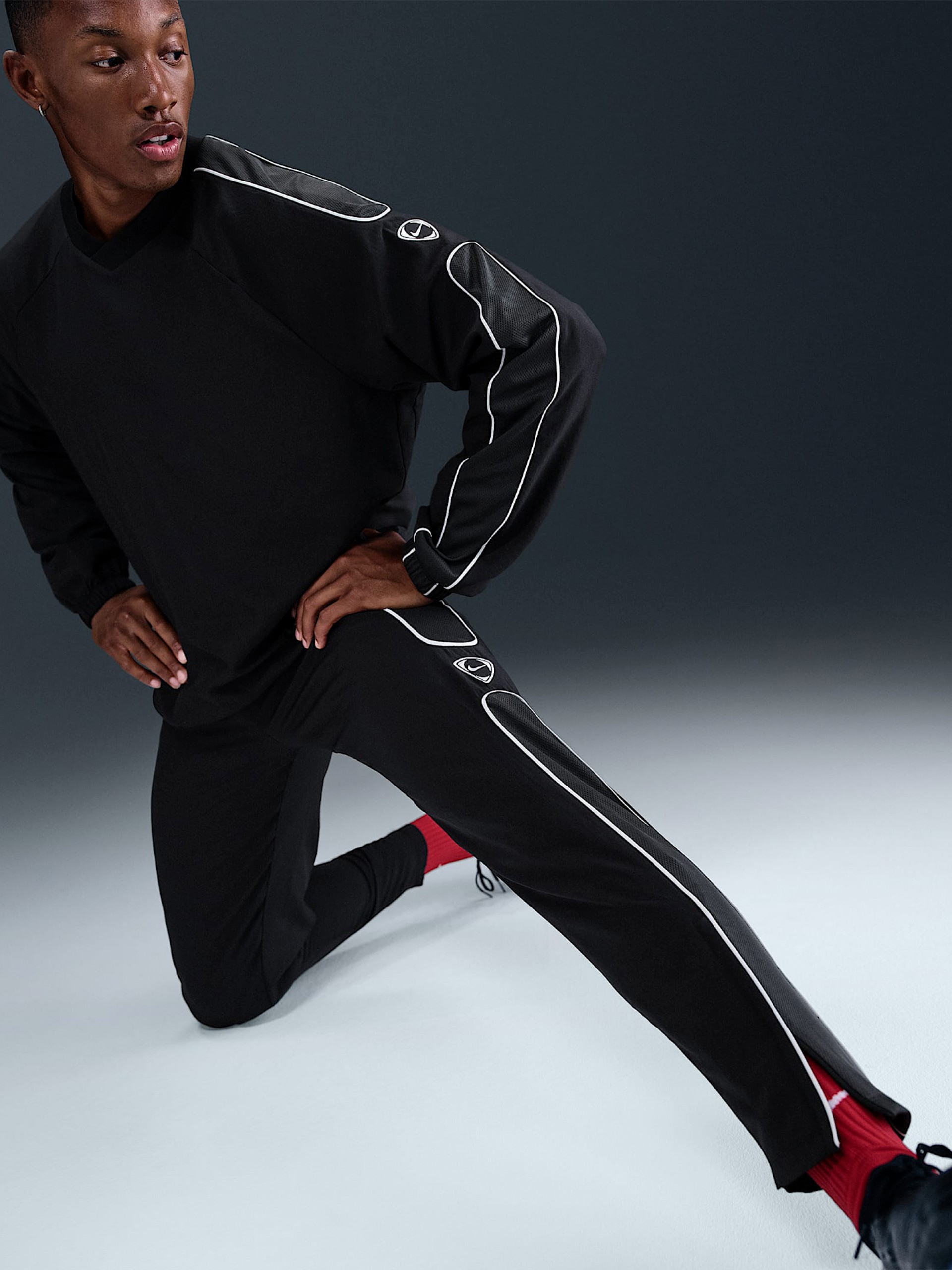 Pantalones de Fútbol Nike Dri-FIT Academy Negros Para Hombre