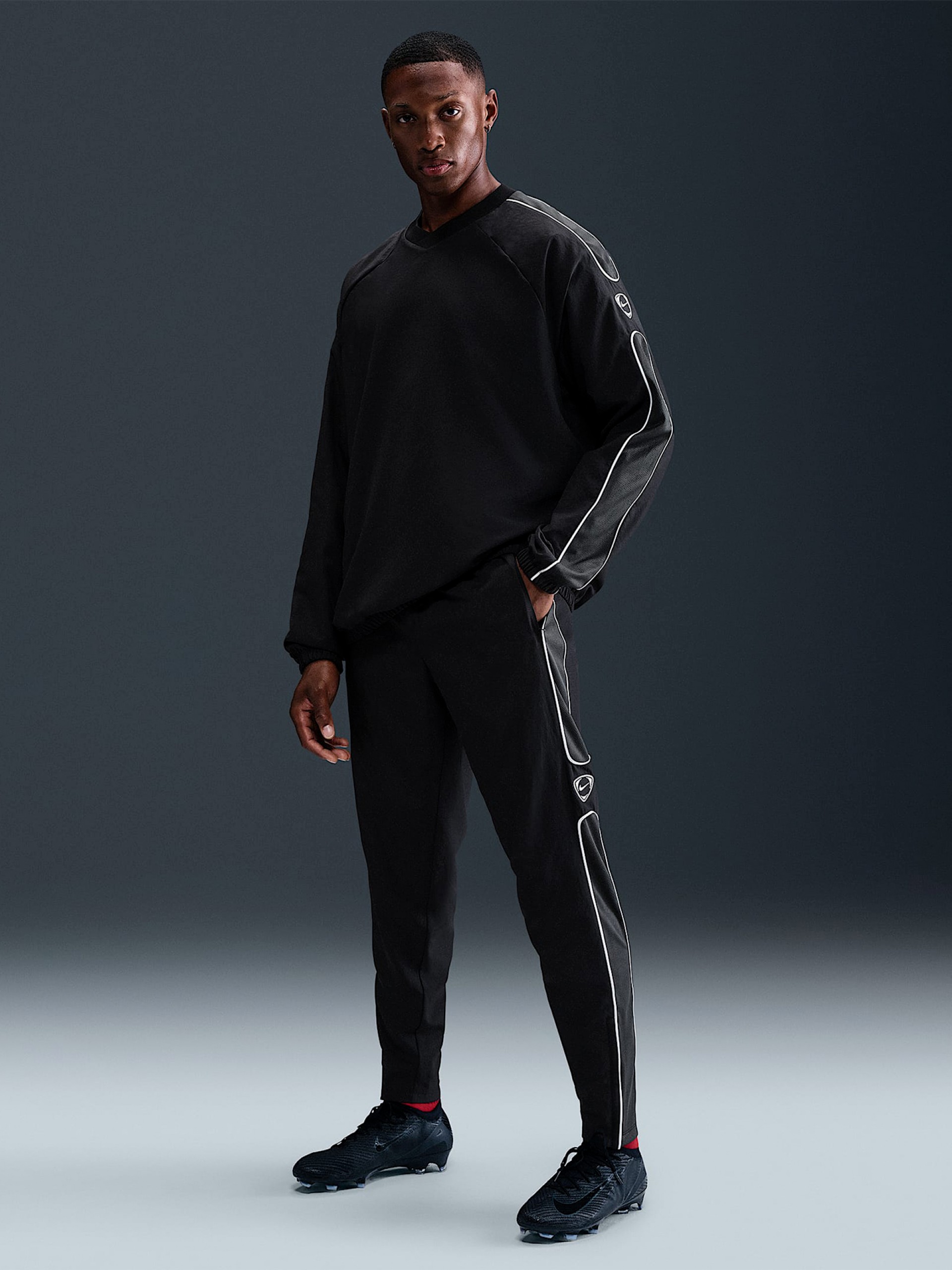 Pantalones de Fútbol Nike Dri-FIT Academy Negros Para Hombre