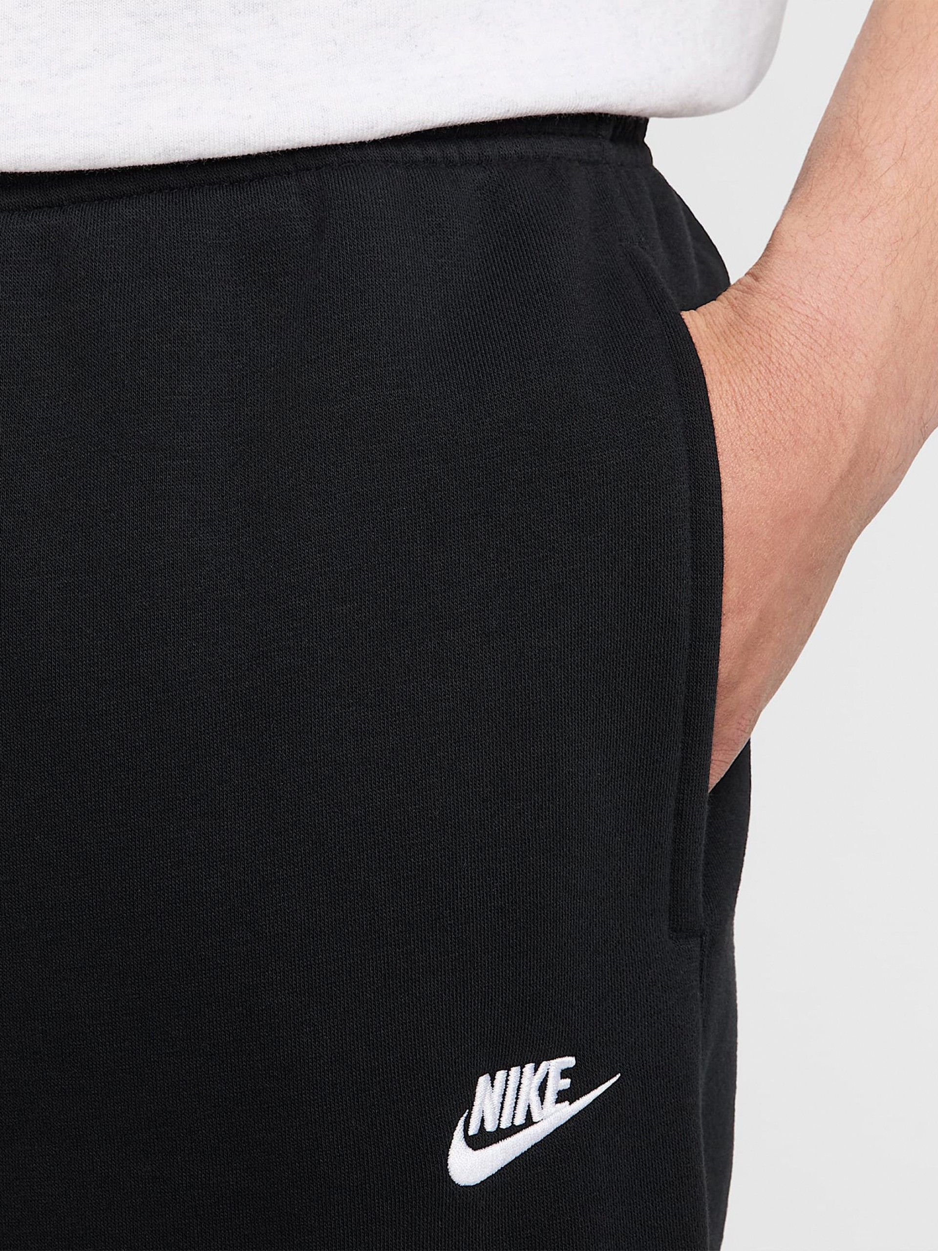 Calças Nike Club Joggers Pretas Para Homem
