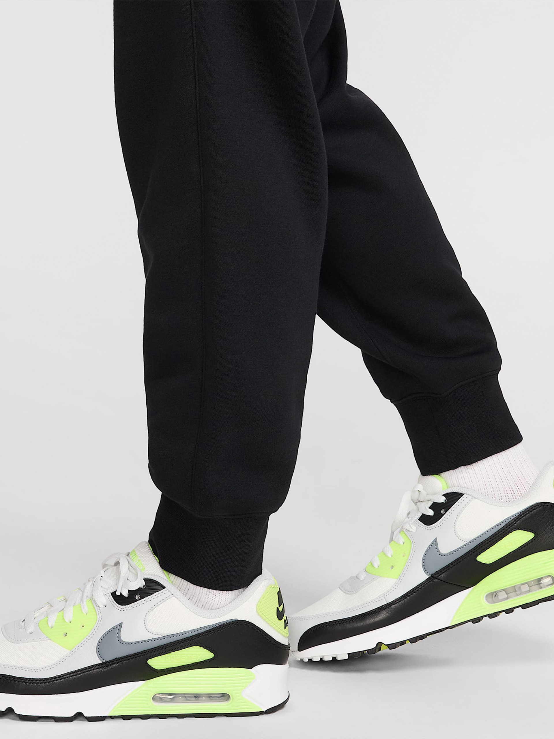 Calças Nike Club Joggers Pretas Para Homem