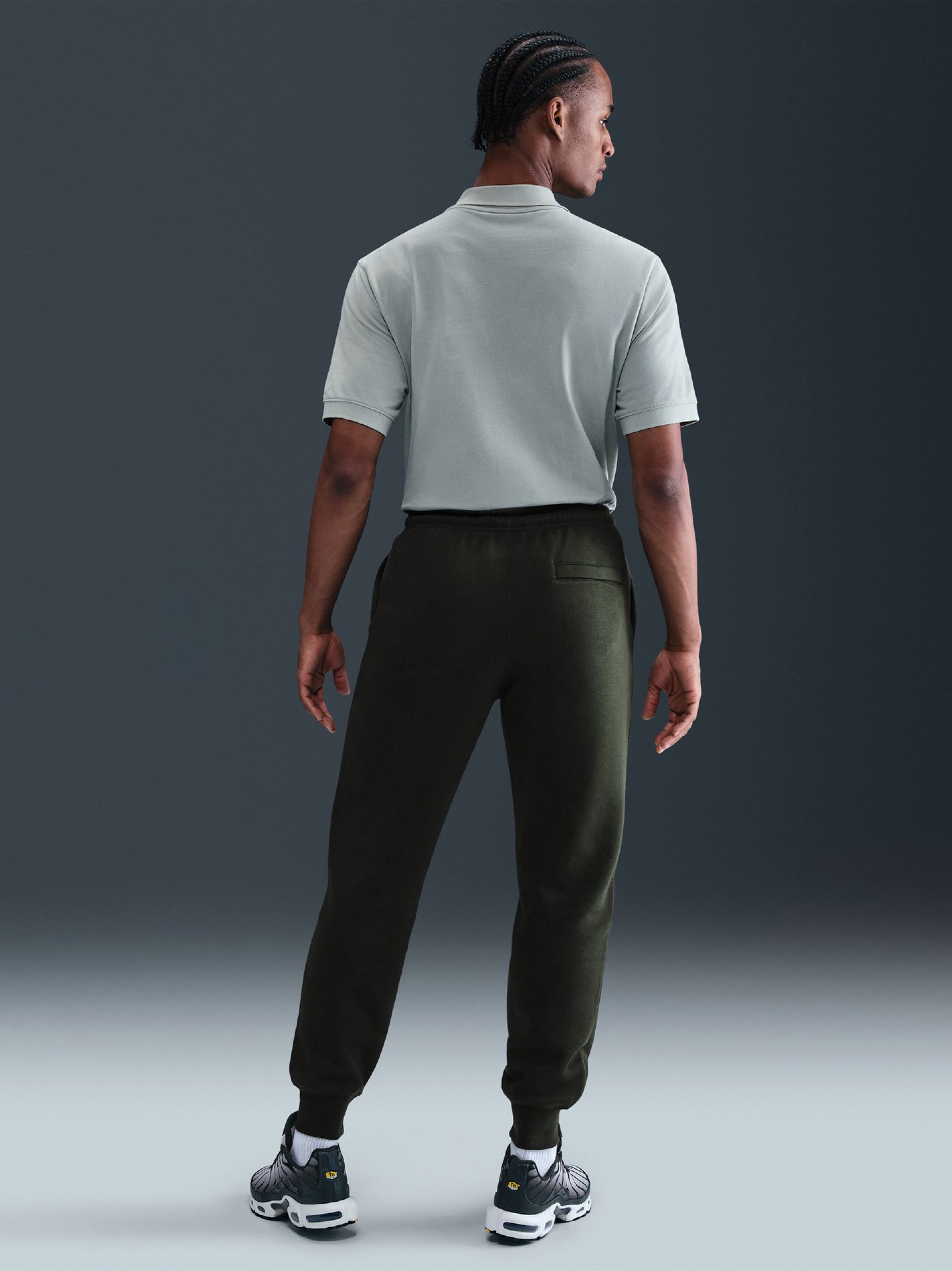 Pantalones Nike Club Joggers Verdes Para Hombre