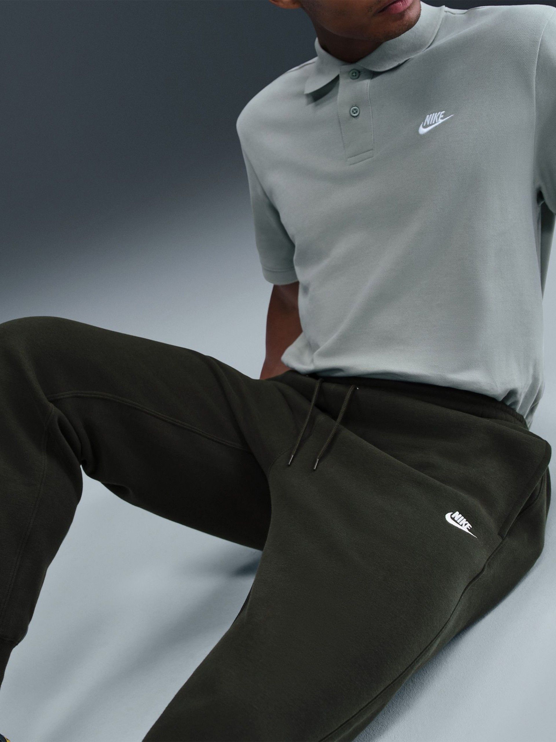 Pantalones Nike Club Joggers Verdes Para Hombre