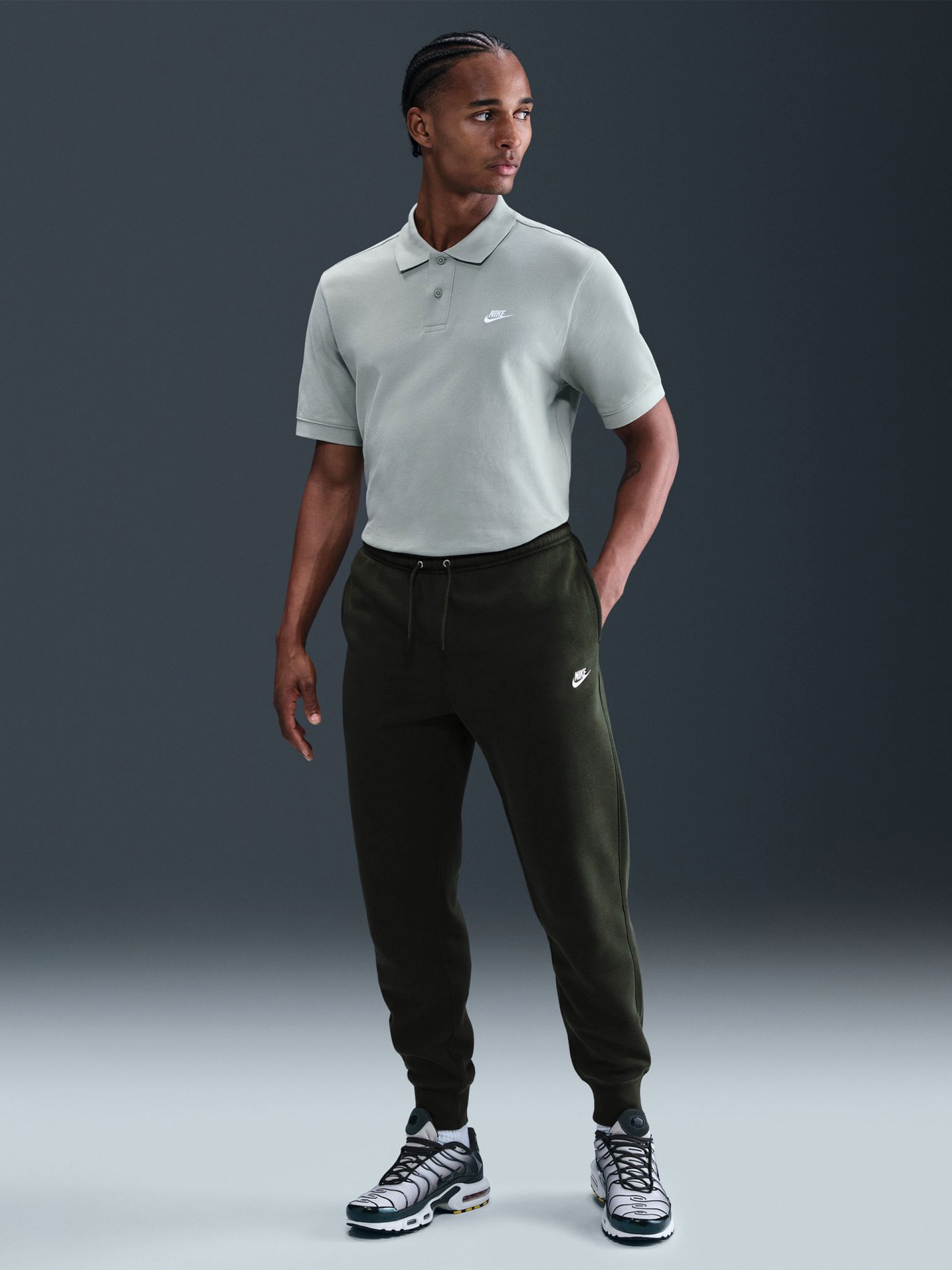 Pantalones Nike Club Joggers Verdes Para Hombre