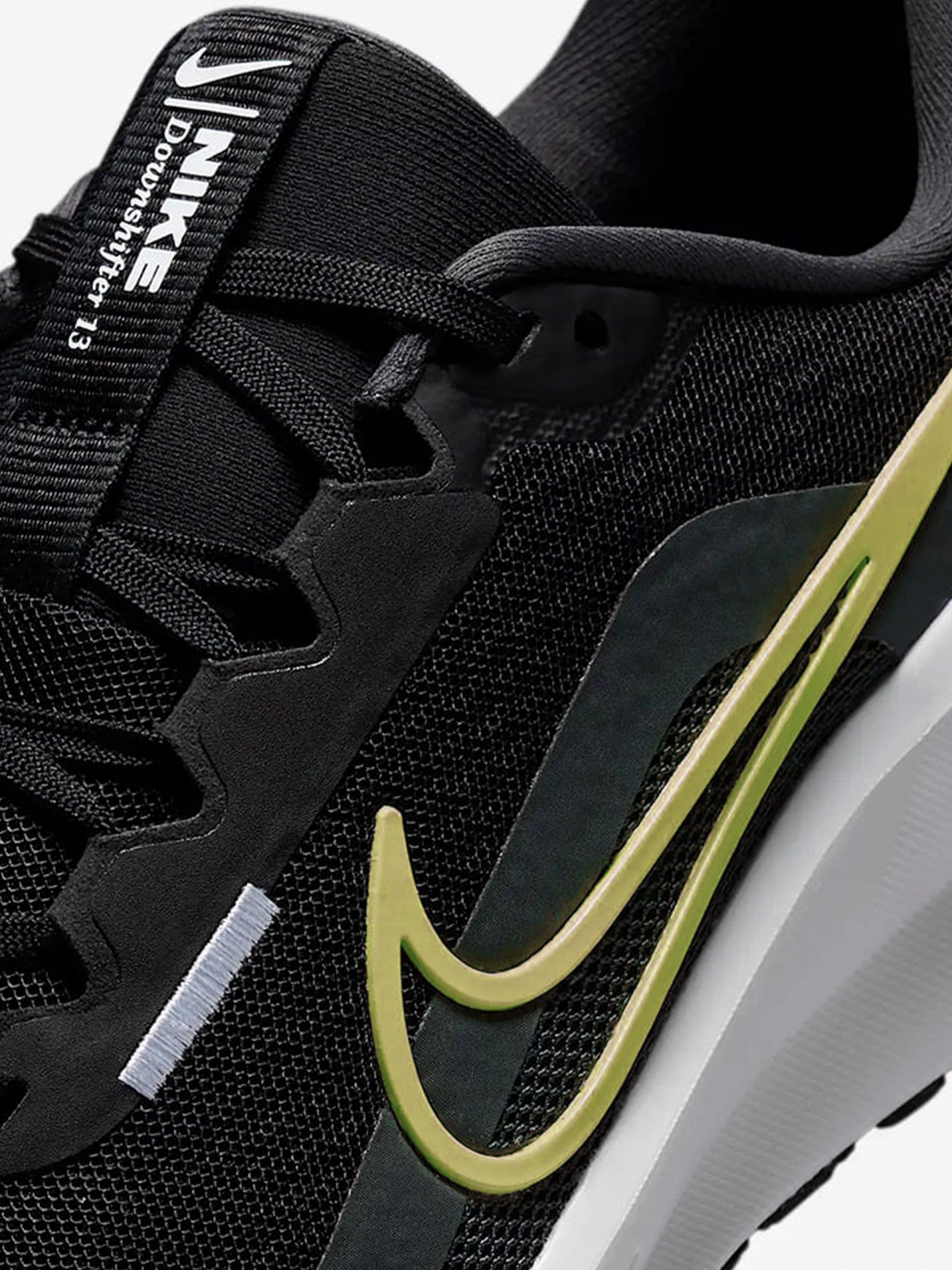 Sapatilhas de Running Nike Downshifter 13 Pretas e Verdes Para Homem