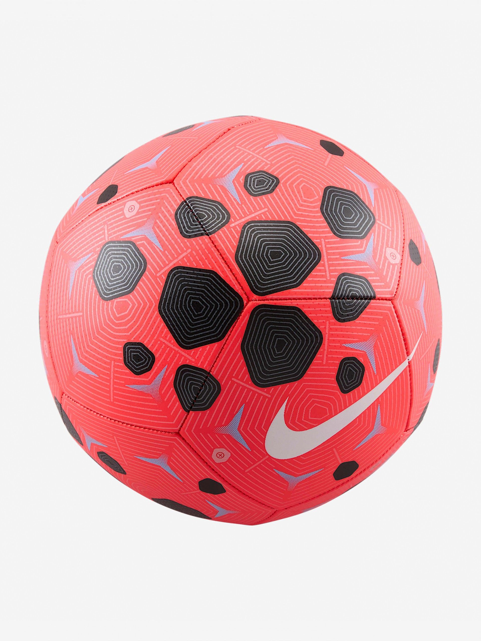Nike Pitch 25 Red and Black Ball