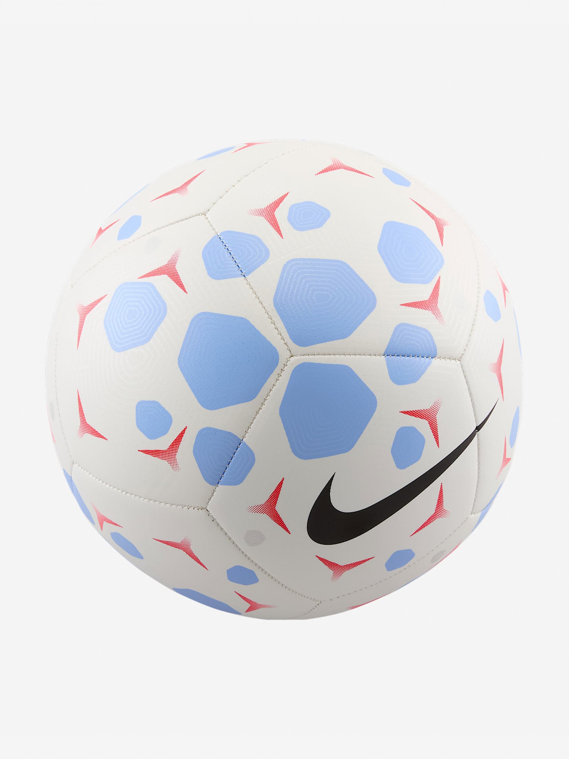 Nike Pitch 25 White and Blue Ball