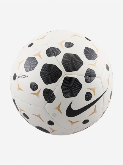 Bola Nike Pitch 25 Branca e Preta