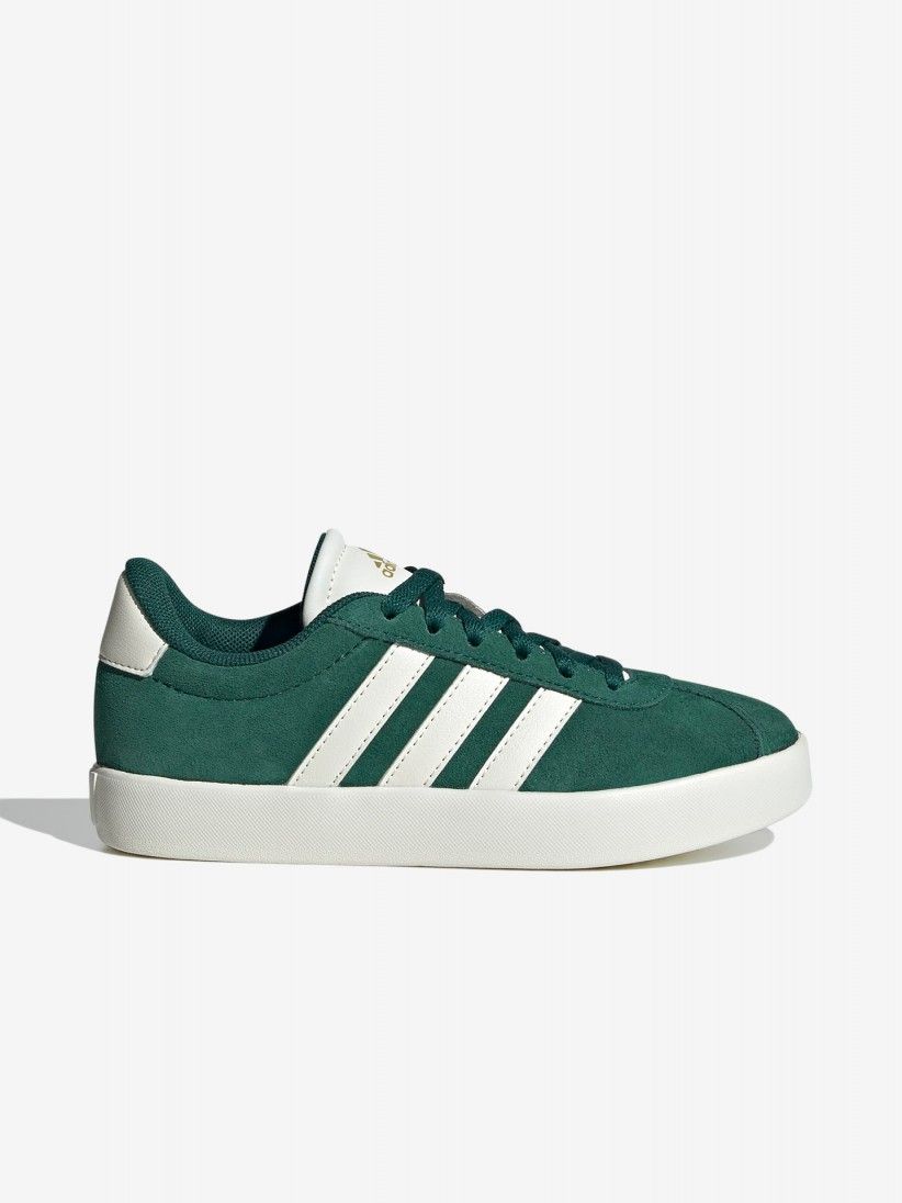 Sapatilhas Adidas VL Court 3.0 C Verdes Em Camura