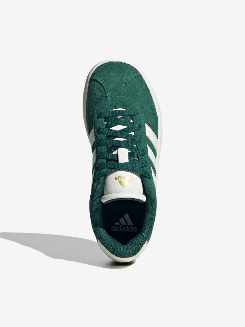 Sapatilhas Adidas VL Court 3.0 C Verdes Em Camura