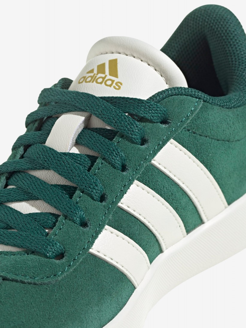 Sapatilhas Adidas VL Court 3.0 C Verdes Em Camura