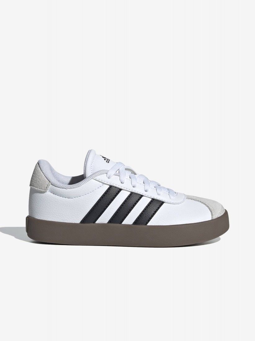 Sapatilhas Adidas VL Court 3.0 C Brancas e Pretas